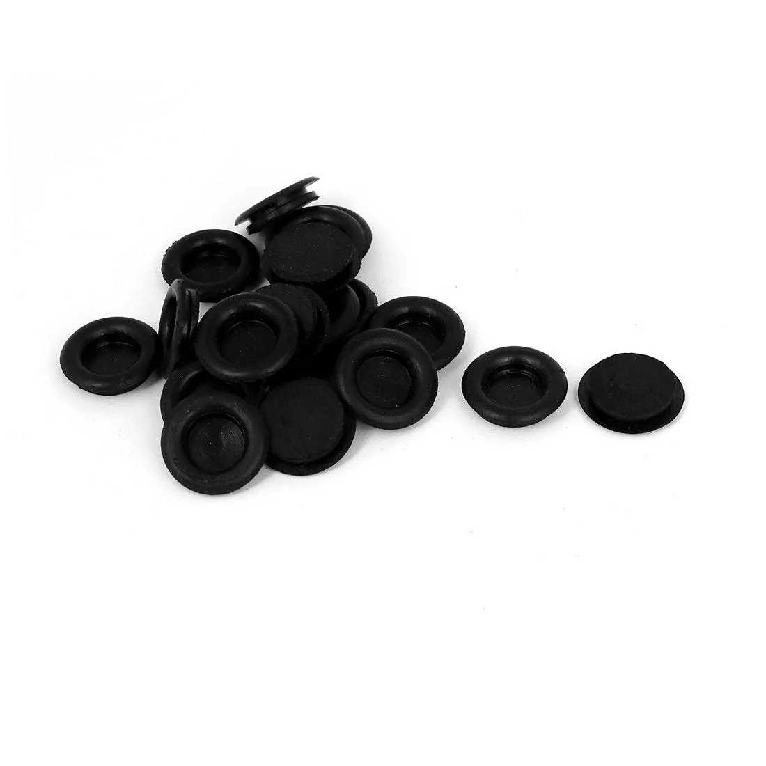 Unique-Bargains Unique-Bargains 14mm Rubber Grommets 20pcs 11x20x4mm — product photo