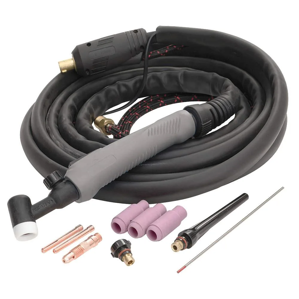 Thermal Arc 26V TIG torch kit 12 ft 15 pieces 200 A 60% duty cycle