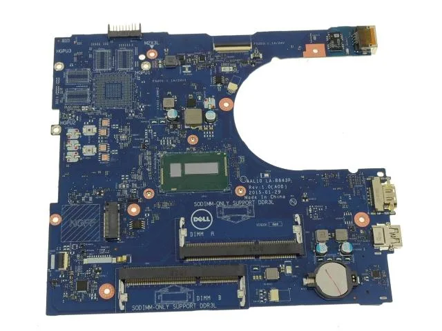 DELL DELL Intel Motherboard XCFXD Core i5-5250U 1.6GHz for Inspiron 14 5458 15 5558 17 5758 — product photo