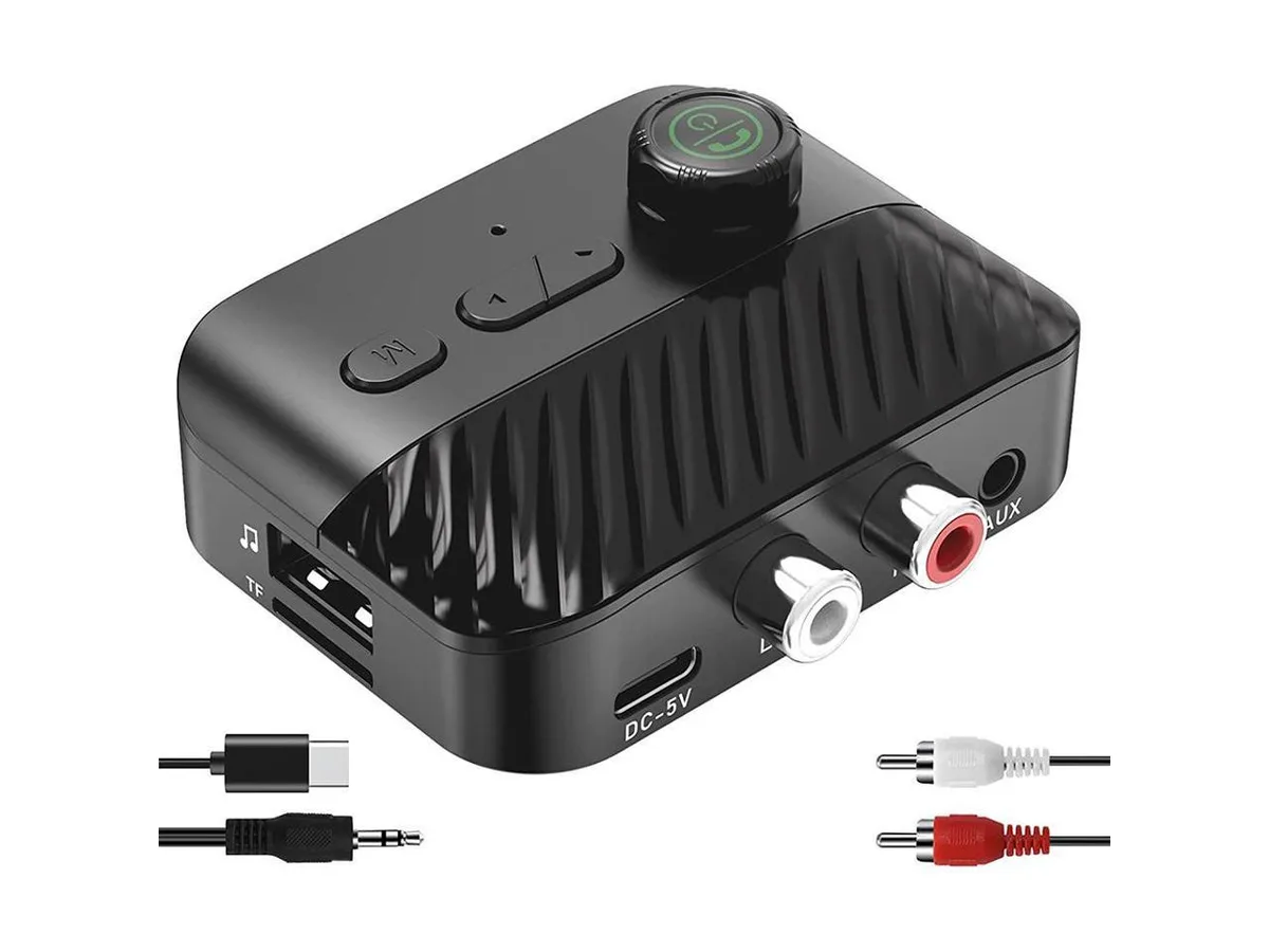 KEHIPI KEHIPI Bluetooth 5.3 Transmitter Receiver with Display Knob — product photo
