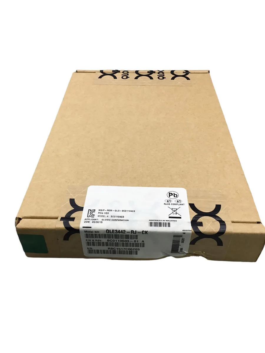 QLogic Corp. QLogic Corp. QLE3442-RJ 10 Gigabit network card — product photo