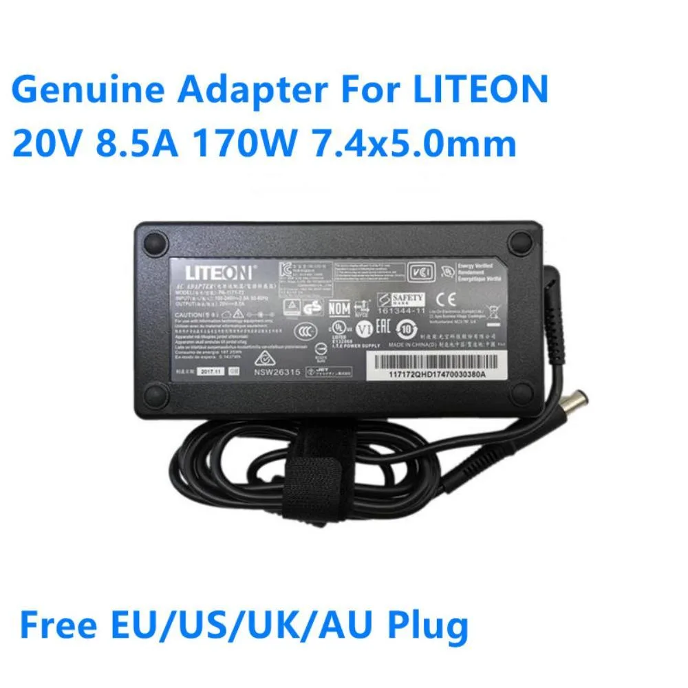 Graviton Graviton PA-1171-72 170W 20V 8.5A 7.4x5.0mm AC Adapter — product photo