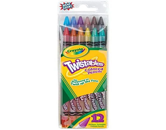 Crayola Crayola 687408 Twistables Colored Pencils 12 Count illustration — product photo