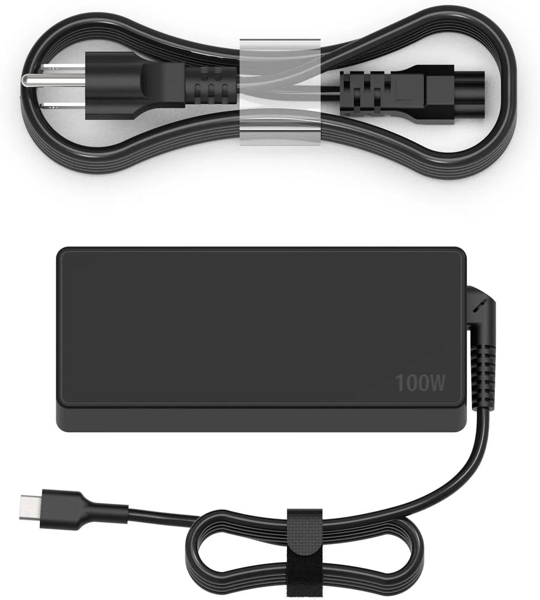 Kenuco Kenuco 100W 90W USB-C Laptop Charger Black C0077 — product photo