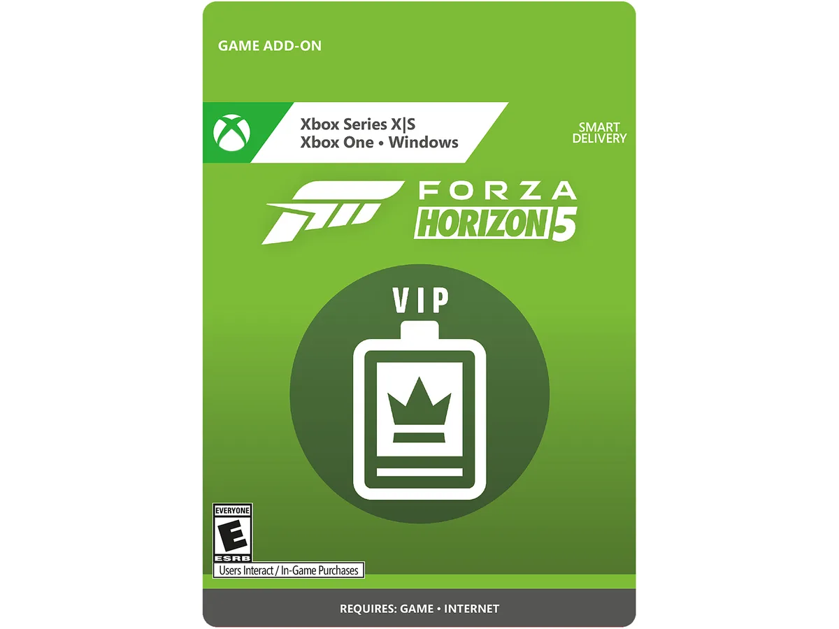 Microsoft Microsoft 7CN-00088 Forza Horizon 5 VIP Membership downloadable game — product photo