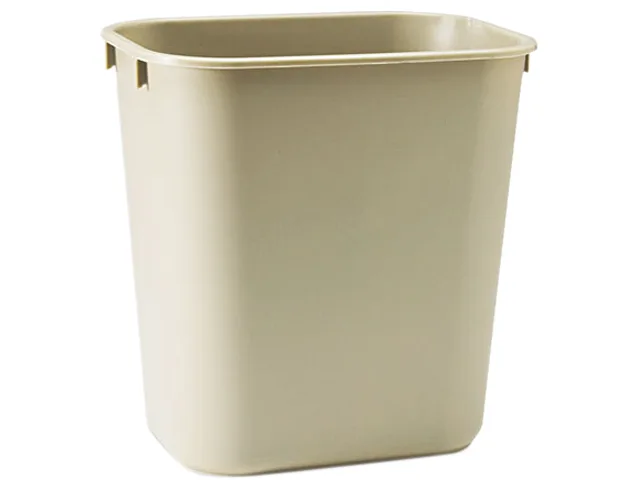Rubbermaid Commercial Rubbermaid Commercial 295500BG 3.5 gal Wastebasket Beige — product photo
