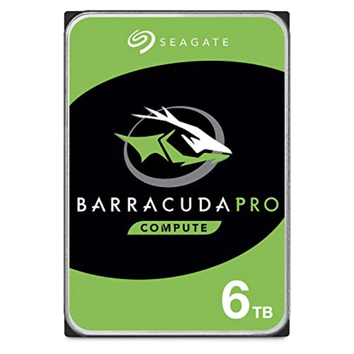 Seagate Seagate BarraCuda Pro 6000 GB 7200 RPM 128 MB 3.5" SATA internal hard drive — product photo