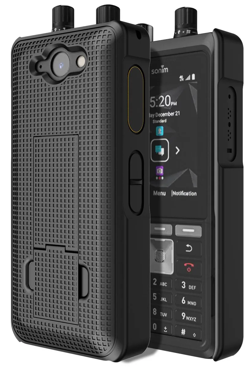 Nakedcellphone Nakedcellphone X530 Hard Case with Kickstand Black 1.5mm — product photo