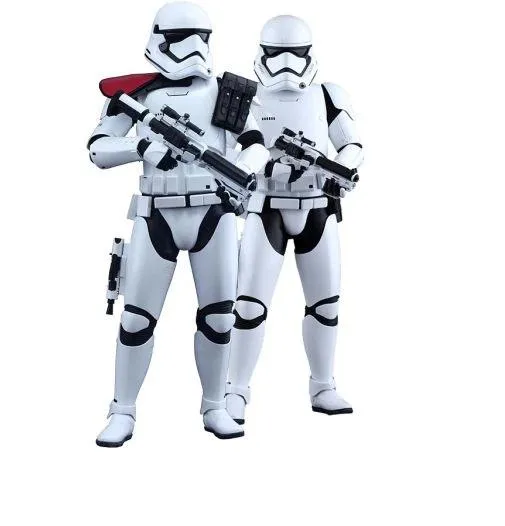 Hot Toys Hot Toys MMS335 Star Wars Force Awakens First Order Stormtrooper Officer and Stormtrooper 1/6 Scale Figure Set — product photo