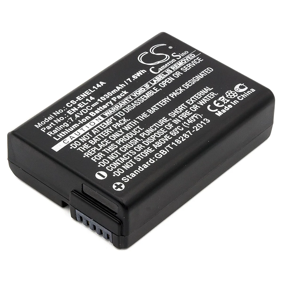 Cameron & Co Cameron & Co DS-CS-ENEL14A camera battery 1030mAh — product photo