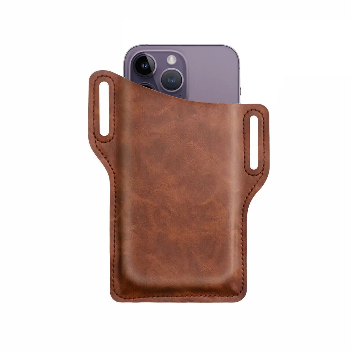 The Perfect Part The Perfect Part Belt Holster Pouch Case Brown 6.56 x 3.96 — product photo