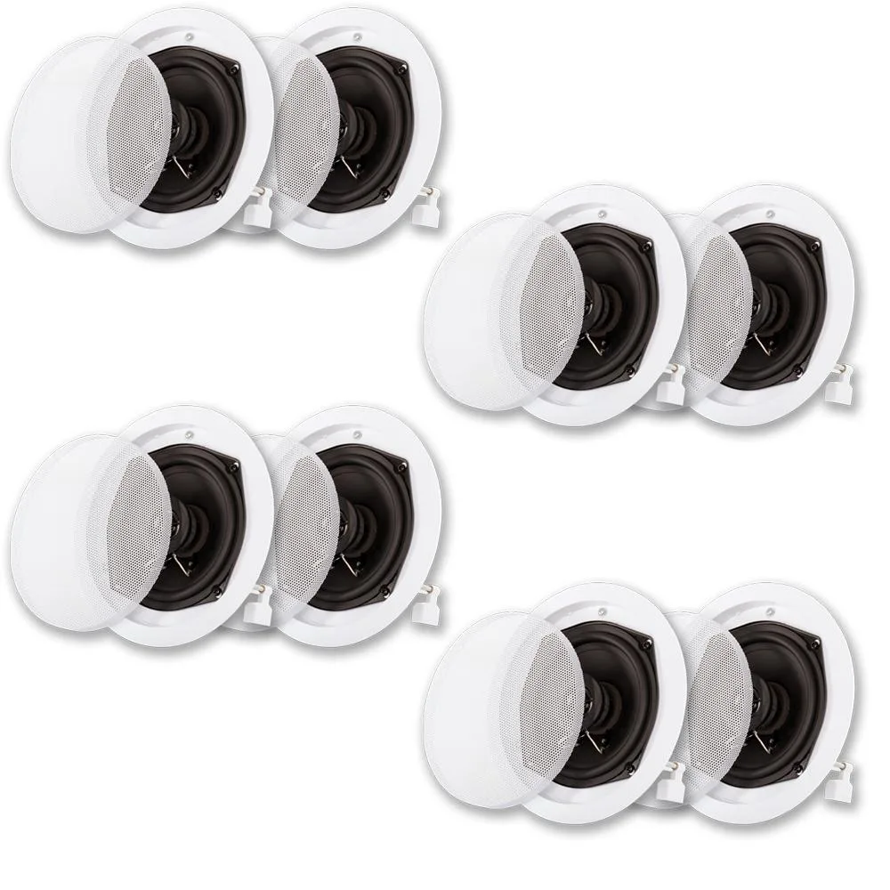 Acoustic Audio Acoustic Audio R191 8-Pack In-Ceiling Speakers — product photo
