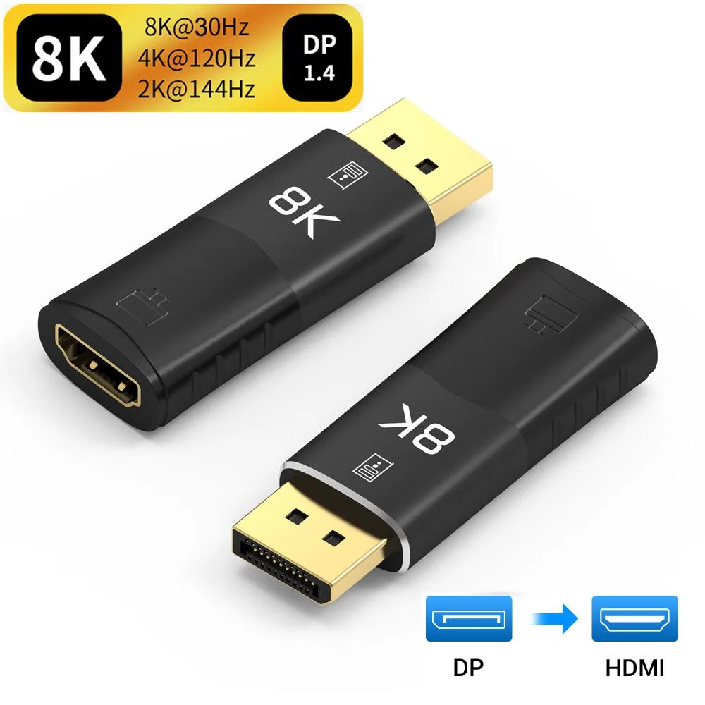Jansicotek Jansicotek 8K DisplayPort to HDMI Adapter — product photo