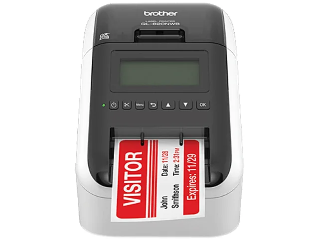 Brother Brother QL820NWB label printer 110 labels/min 300x600 dpi — product photo