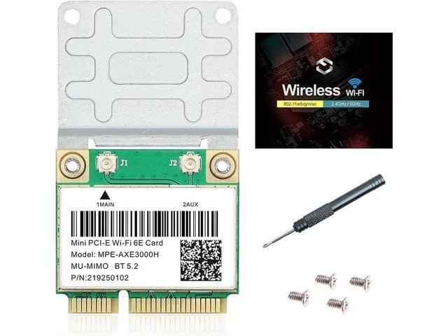 LORDWORLD LORDWORLD MPE-AXE3000H WiFi 6E Half Mini PCI-E Card — product photo