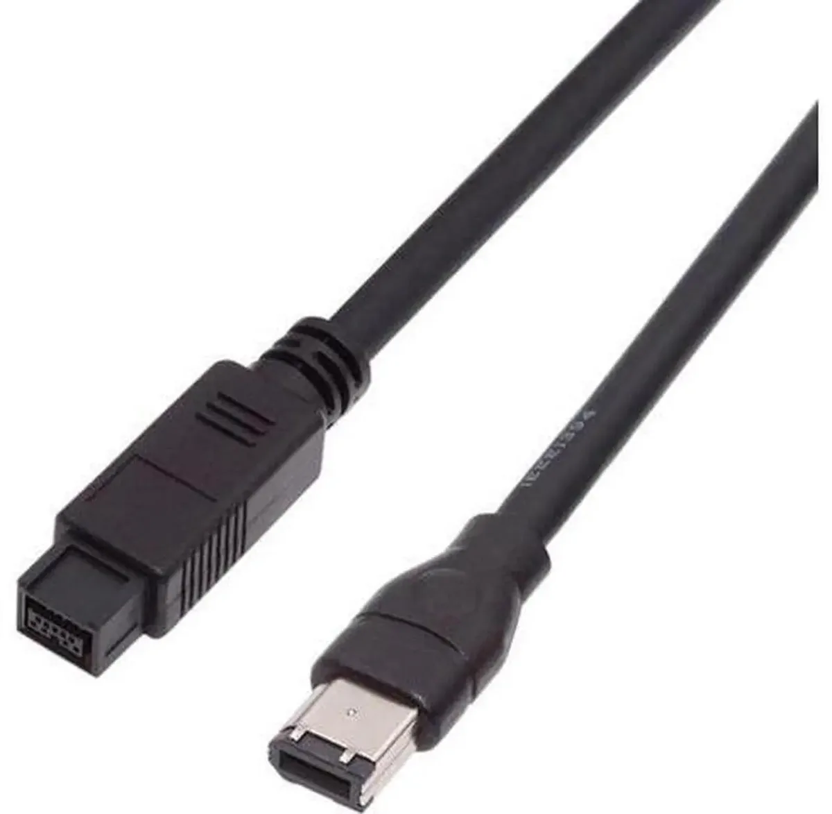 SMUGDESK SMUGDESK 9-Pin to 6-Pin FireWire 800 to 400 Cable 1.8m Black — product photo