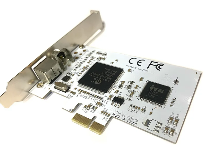 Grwibeou Grwibeou CX23881 PCIe AV Capture Card 640x480 White — product photo