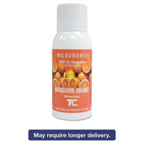 Rubbermaid Rubbermaid FG402408 Microburst 3000 30-day refill Mandarin Orange cleaning — product photo