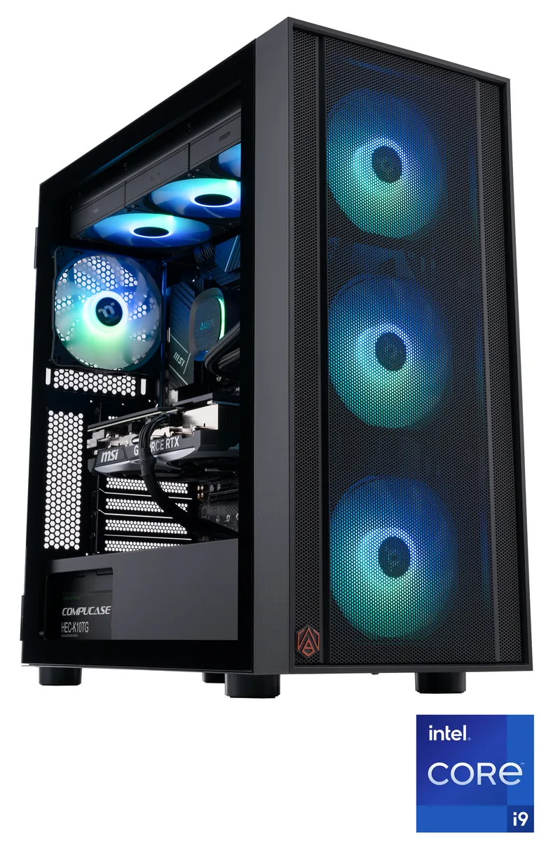 ABS ABS EA14900KF4070TIS2 gaming PC i9-14900KF RTX 4070 Ti SUPER 32GB DDR5 1TB — product photo