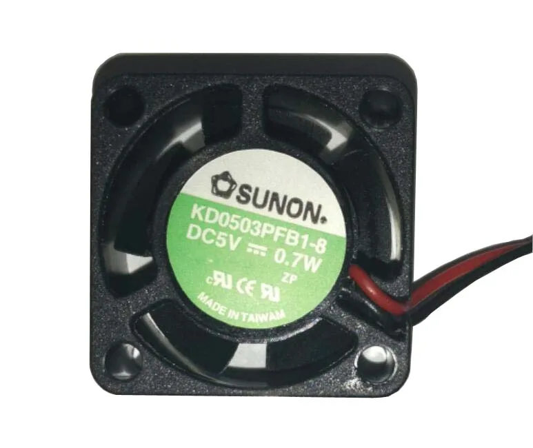 Zyvpee Zyvpee KD0503PFB1-8 5V .7W 25mm 2-wire case fan — product photo