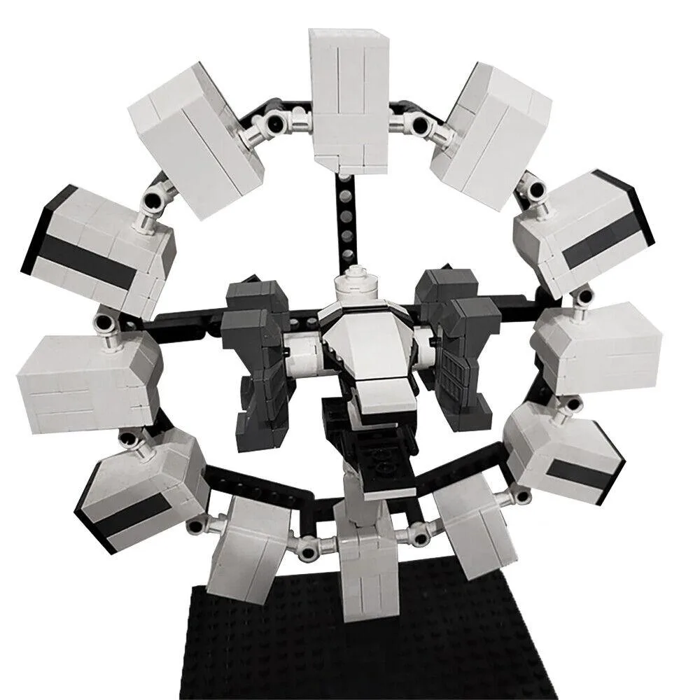 ZITIANYOUBUILD ZITIANYOUBUILD Spacecraft Model with Landers 690 Pieces — product photo