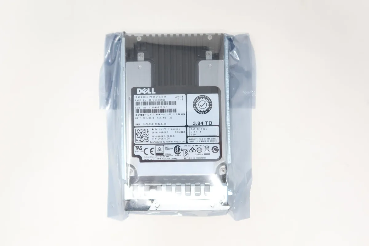 DELL DELL 03DDFT 3.84TB SAS 2.5" SSD accessory — product photo