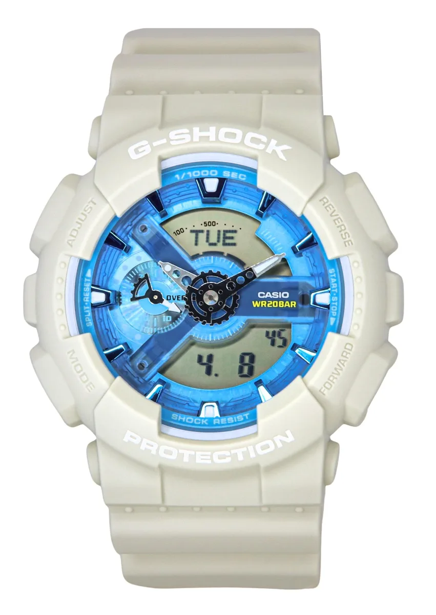 CASIO CASIO G-Shock GA-110AS-5A Blue Dial Quartz 200M Watch — product photo