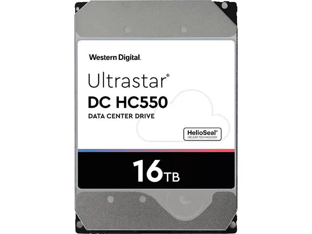 Western Digital Western Digital Ultrastar DC HC550 16TB 3.5" 7200 RPM 512MB SATA 0F38462 — product photo