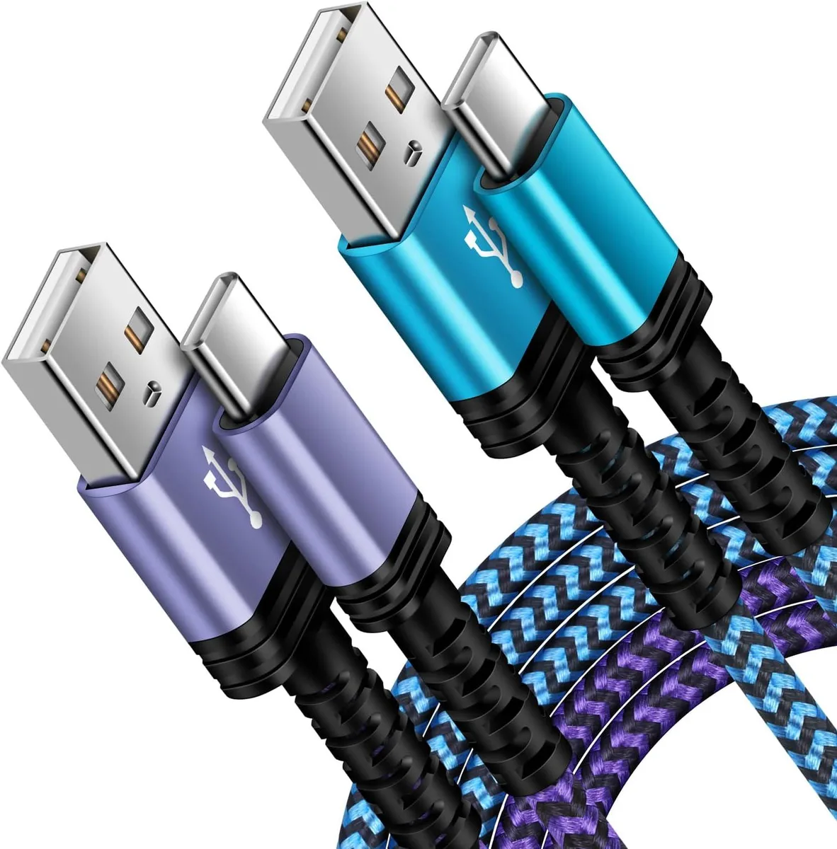 lelisten lelisten 2-Pack 6ft USB-A to USB-C Charger Cable 3.1A — product photo