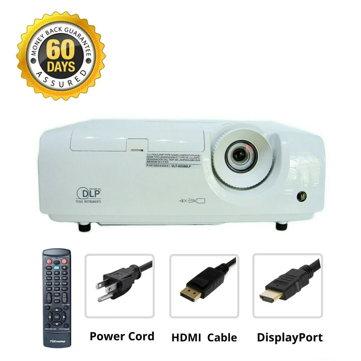 Mitsubishi Mitsubishi XD280U DLP business projector 3000 lumens 1024x768 — product photo