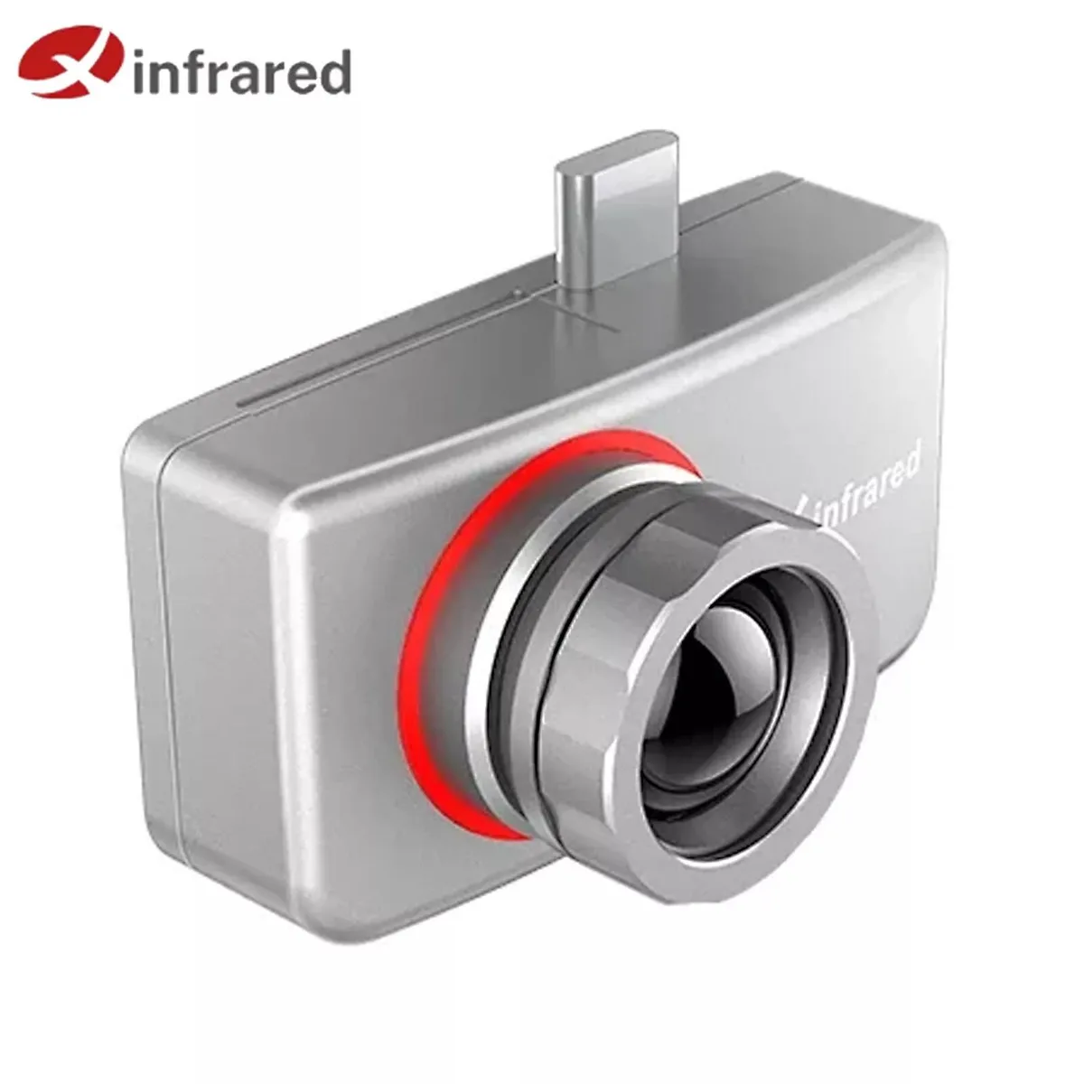 Compact thermal camera with USB-C connector for Android phones