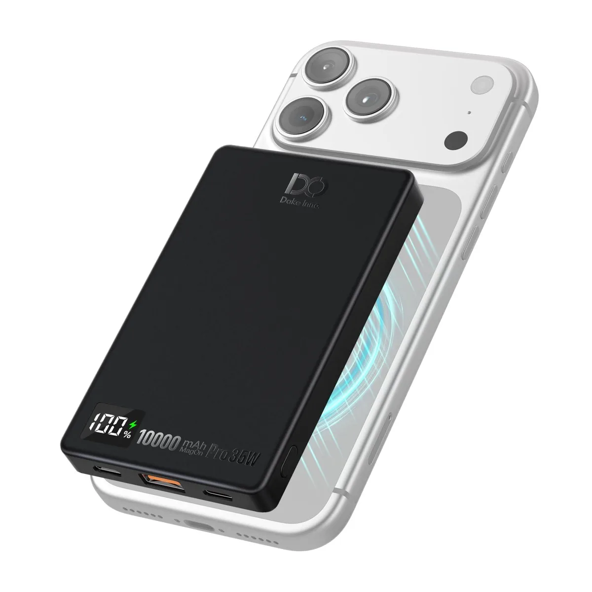  DO Dake Inno. IMT-PD35W 10000mAh 35W Magnetic Wireless Power Bank — product photo