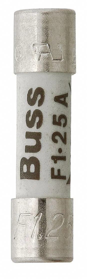 Bussmann Bussmann GDA-250MA Ceramic Fuse 250mA 250V AC 1.5kA 5 PK — product photo