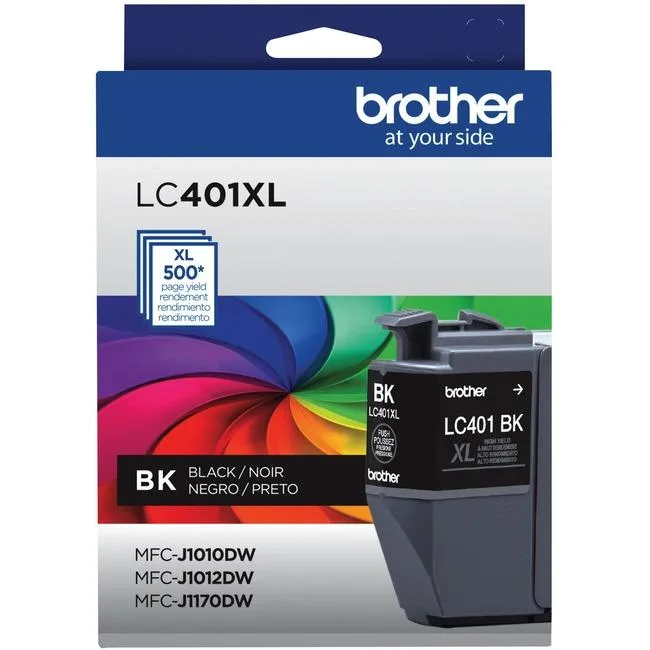 Brother Brother LC401XLBKS High Yield Black Ink Cartridge — product photo