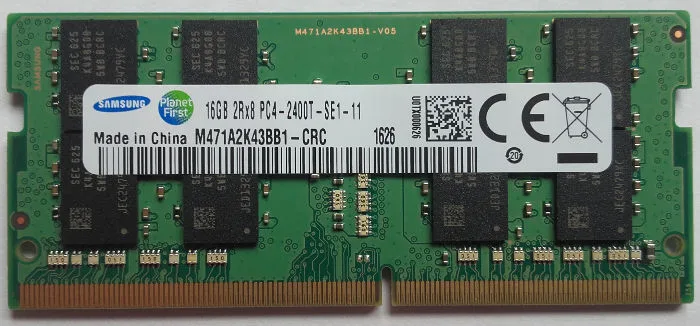 SAMSUNG SAMSUNG 16GB DDR4-2400 CL17 260-Pin SO-DIMM 1.2V — product photo