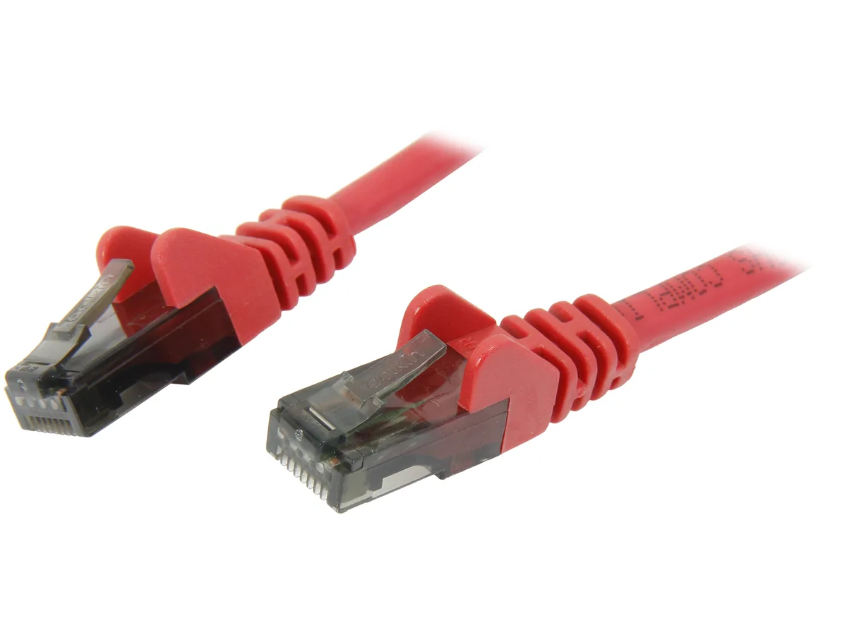 Belkin Belkin A3L980-04-RED-S Cat 6 network ethernet cable 4 ft Red — product photo