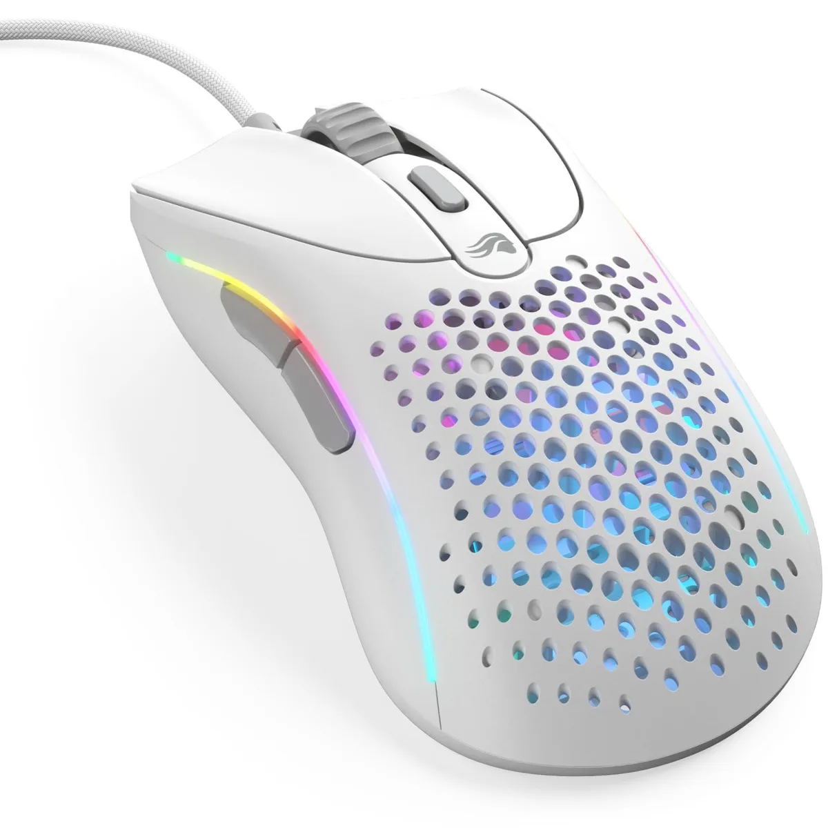 Glorious Model D 2 Wired Gaming Mouse Matte White 58g 26000 DPI 6 Buttons — product photo