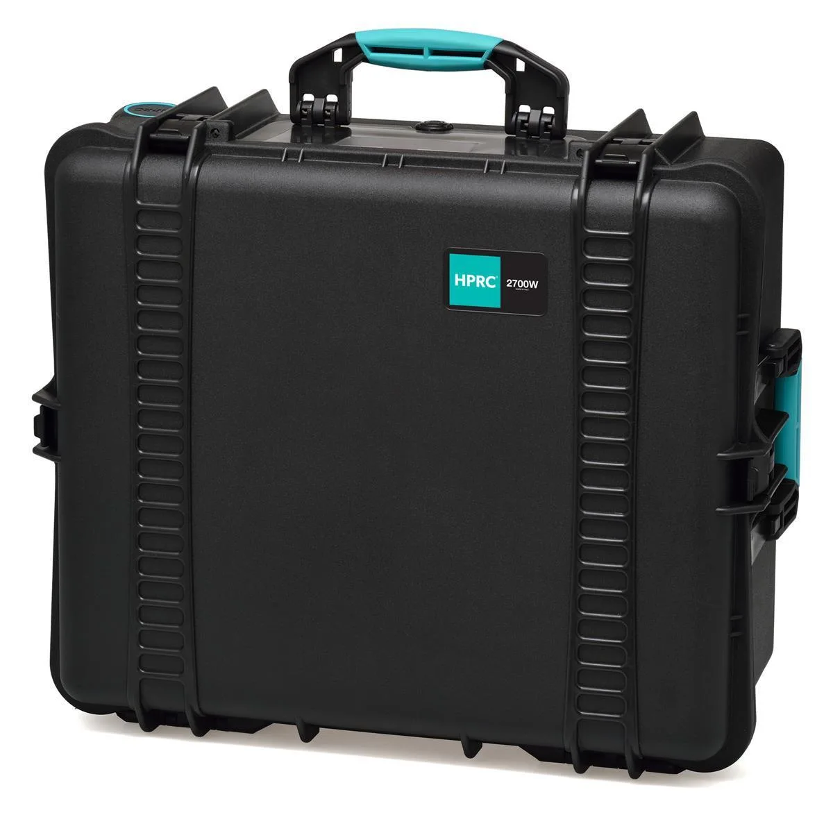 HPRC HPRC 2700W Wheeled Hard Camera Case with Second Skin, Black Blue Handle — product photo