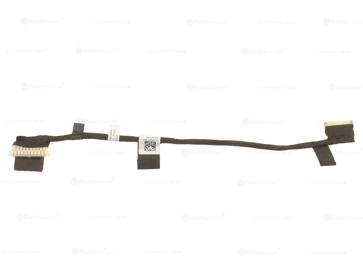 Dell Latitude 5330 battery cable, flat ribbon with connectors