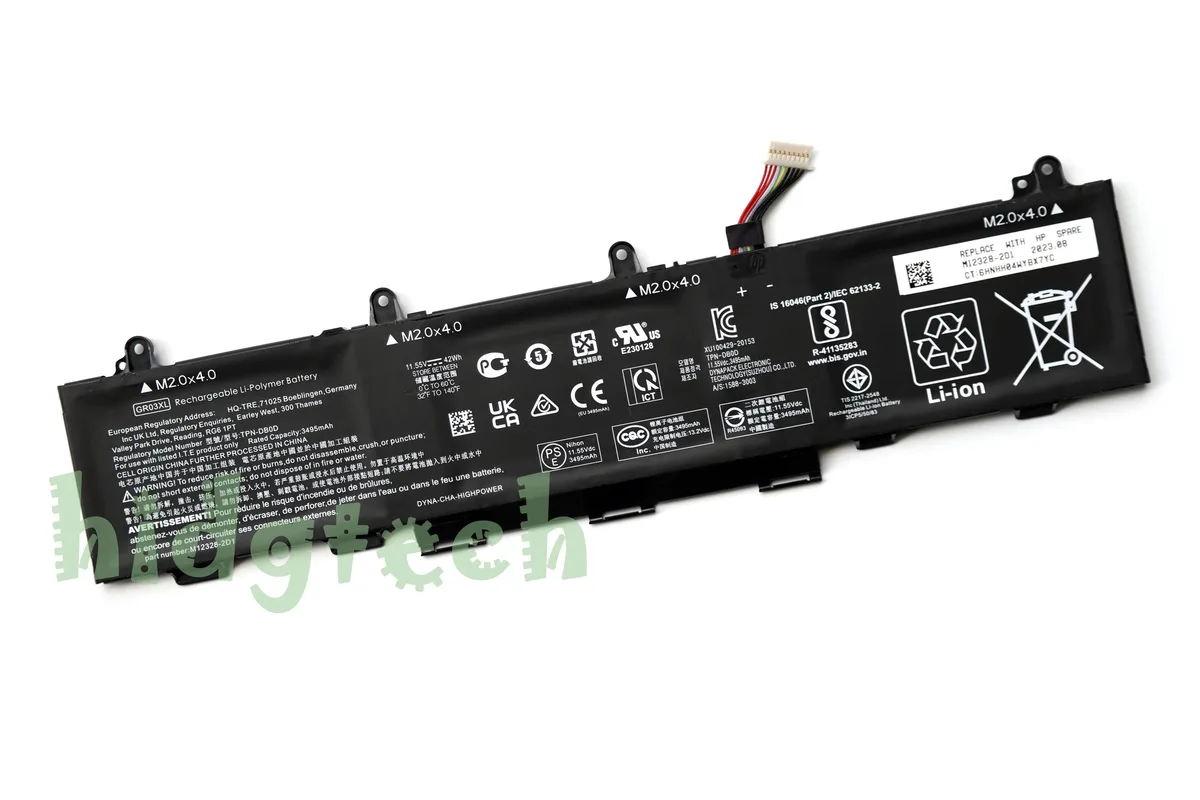 Beisite Beisite GR03XL 42Wh 11.55V laptop battery for ProBook 635 Aero G7 — product photo