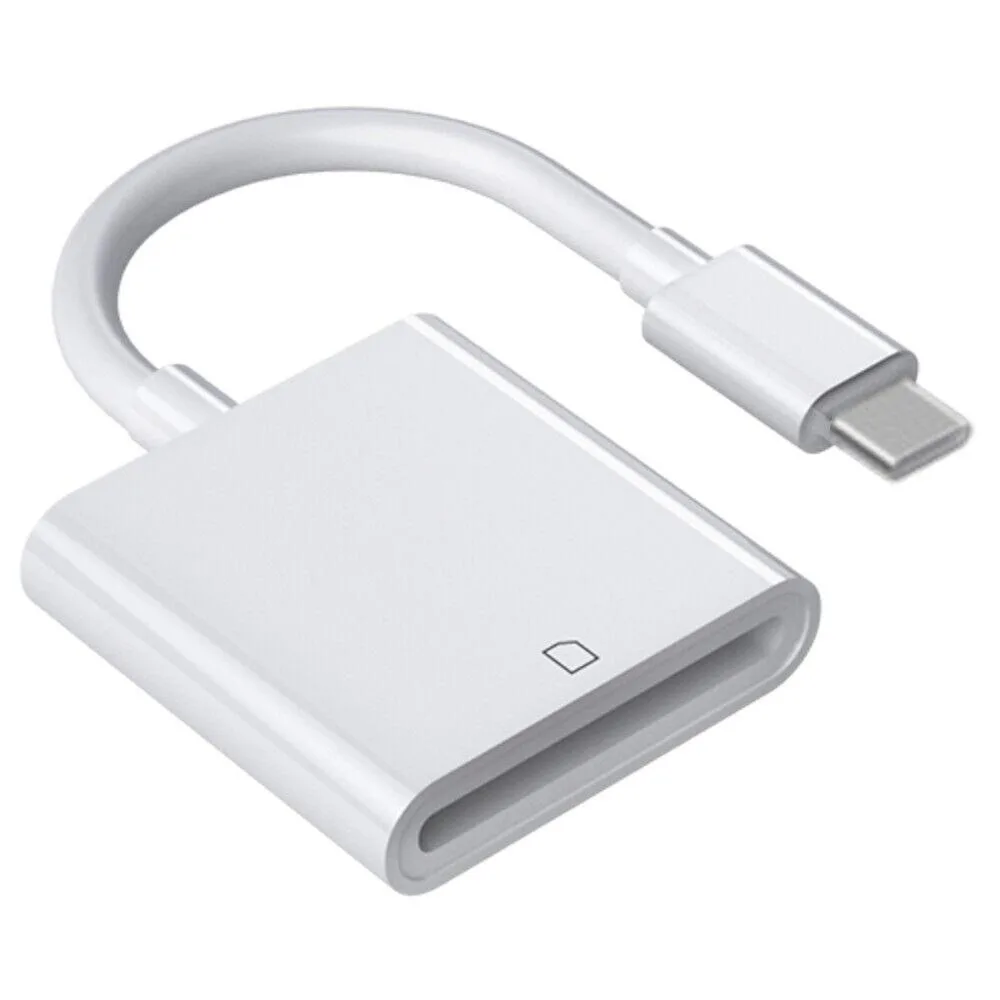 JacobsParts Inc. JacobsParts Inc. CARDREADER-B USB-C SD Card Reader White — product photo