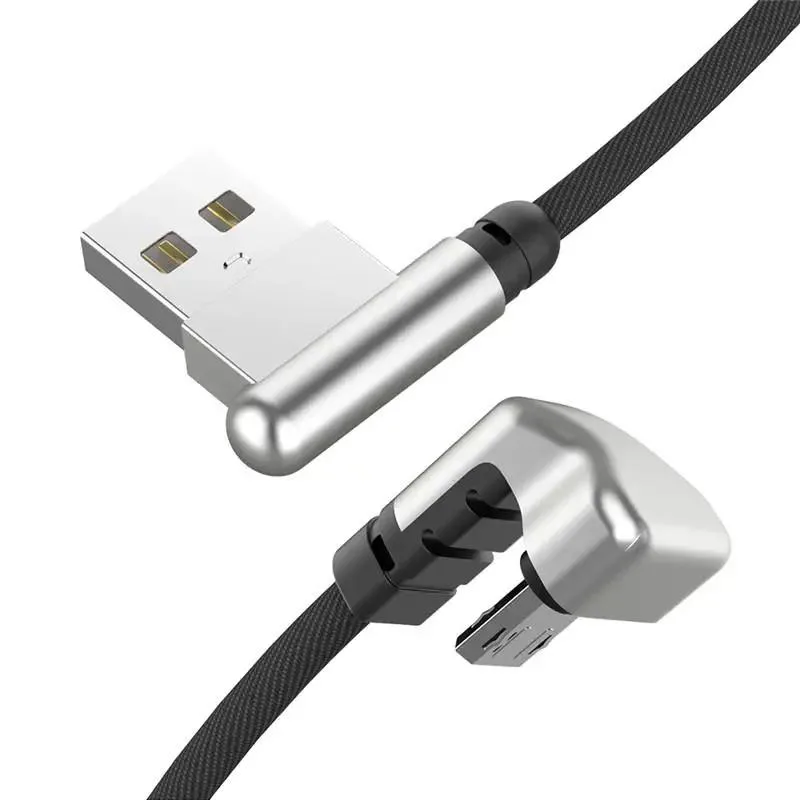 Hetai Tech Hetai Tech 180 Degree Elbow 8 Pin Lightning USB Cable 1.2M — product photo