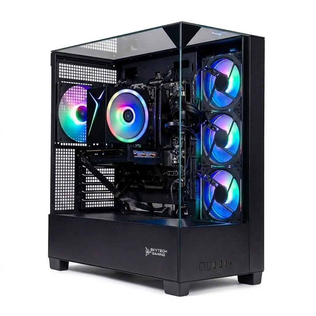 Skytech Skytech Shadow 5 i5-14400F RTX 5060 Ti 8GB 1TB NVMe 16GB DDR4 750W Gaming PC — product photo