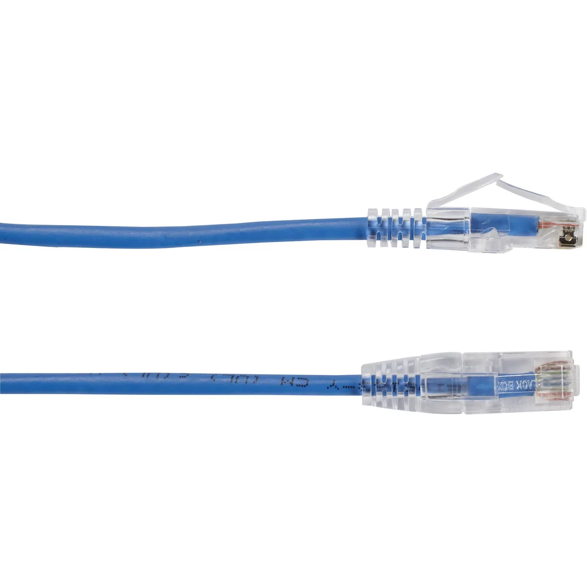 Black Box Corporation Black Box Corporation C6PC28-BL-12 network ethernet cable Cat 6 28 AWG 12 ft Blue — product photo