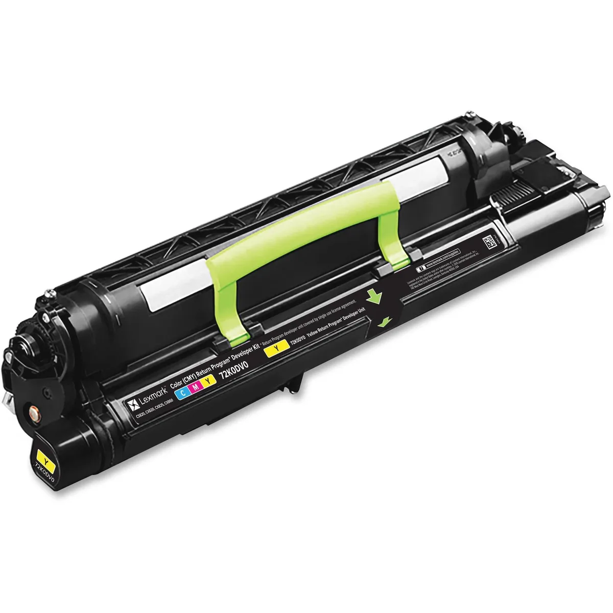 Yellow Lexmark developer unit for CS820 series printers