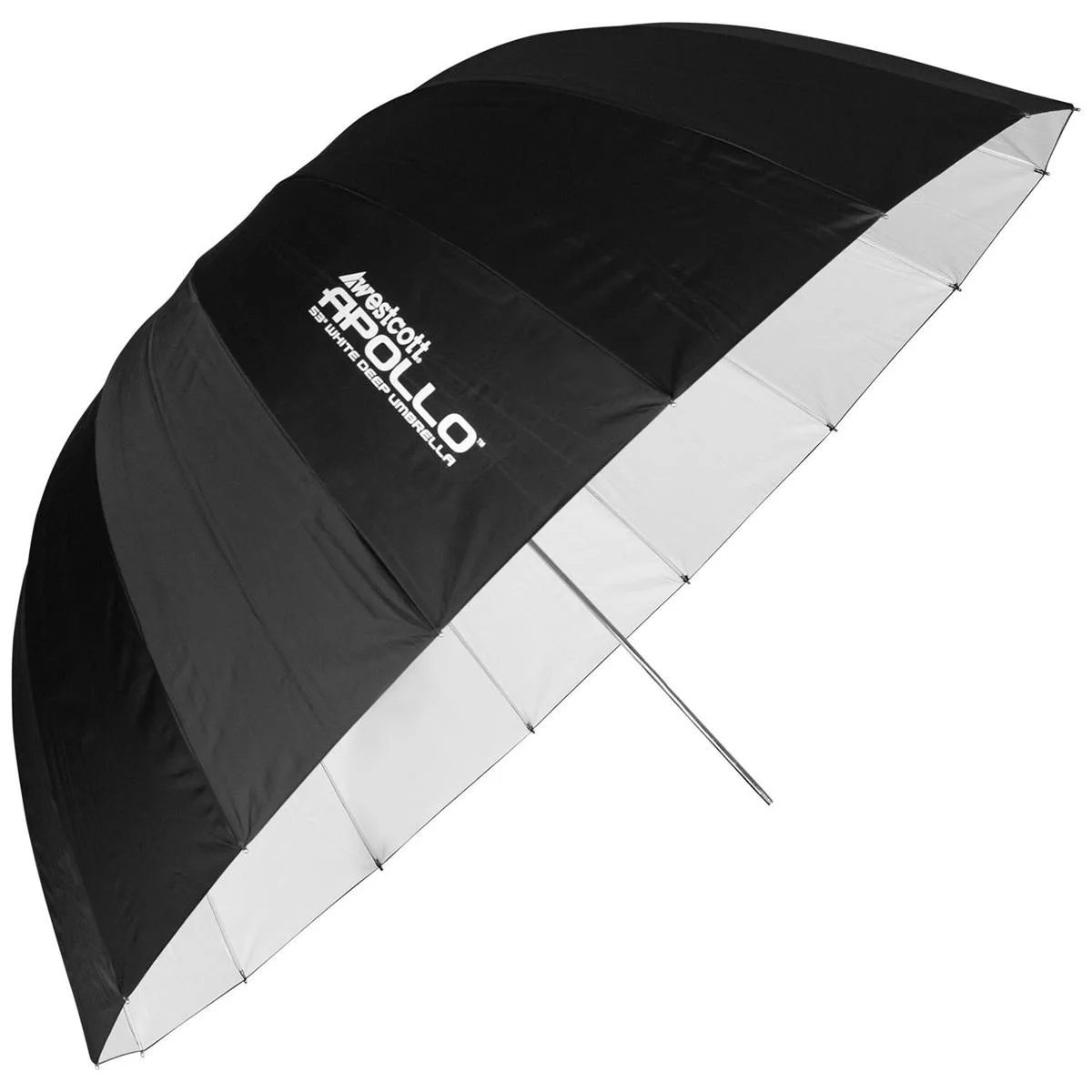 Westcott Westcott 53" Deep Umbrella White Interior — product photo