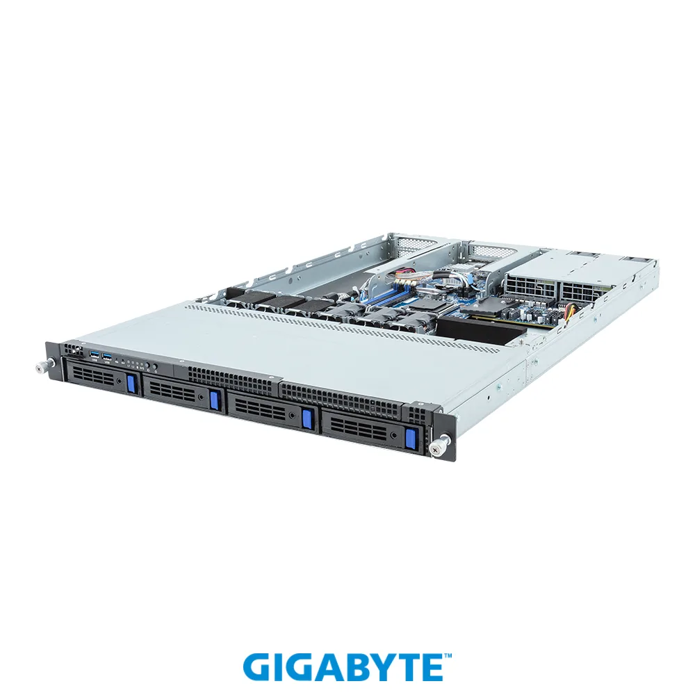 ABS ABS ABS-S/W-2025-BTS#7 rack server EPYC 4545P 2x 32GB 4800MHz 2x 2TB NVMe 100G dual port — product photo