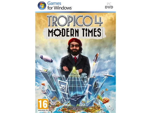 Kalypso Media Kalypso Media 35105 Tropico 4 Modern Times DLC downloadable game — product photo