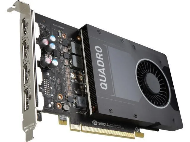 PNY Technologies, Inc. PNY Technologies, Inc. Quadro P2000 VCQP2000-PB 5GB GDDR5 workstation graphics card — product photo