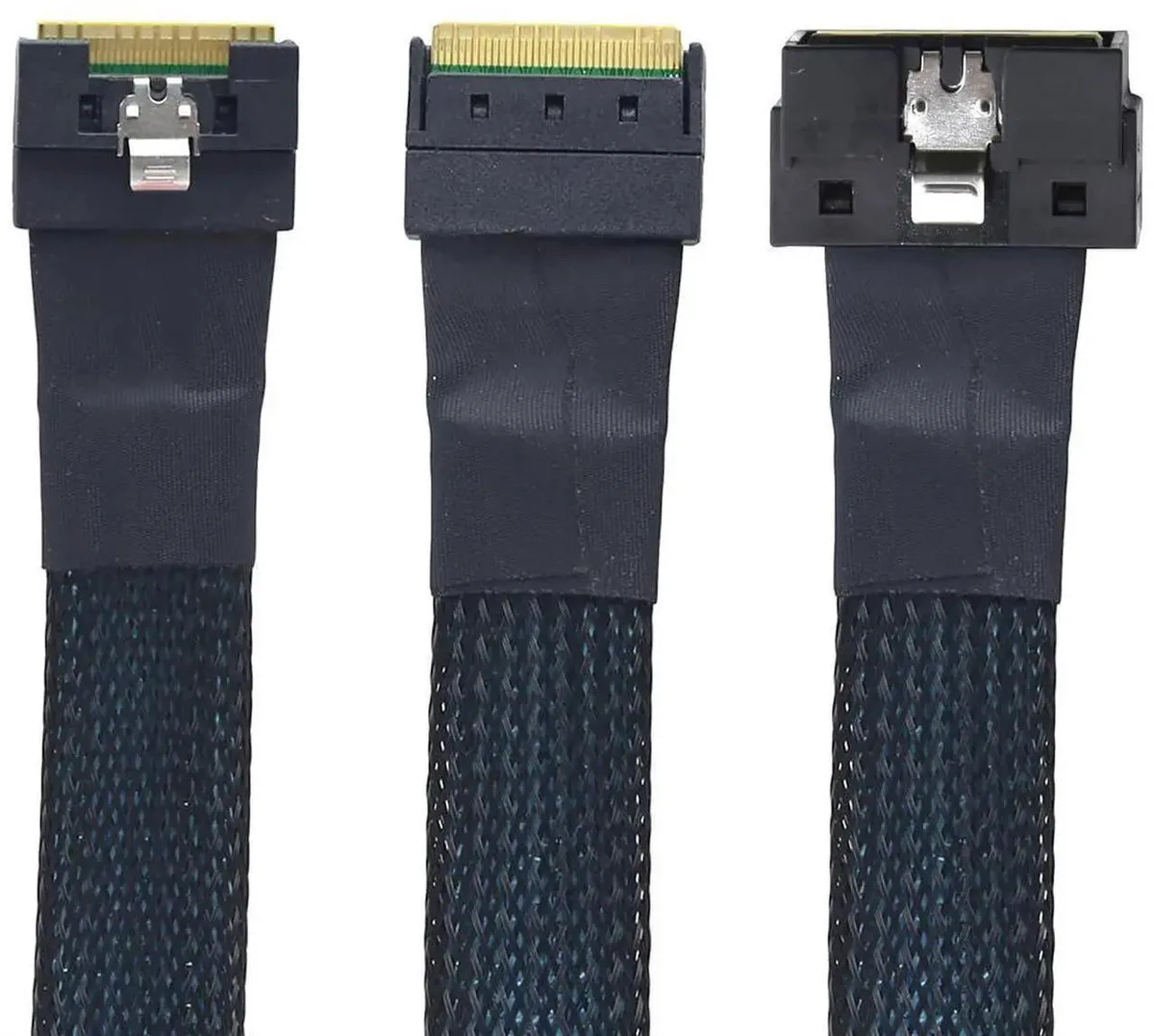 SMUGDESK SMUGDESK SlimSAS SFF8654 8i to 8X Cable 24Gbps 85ohm .5m — product photo